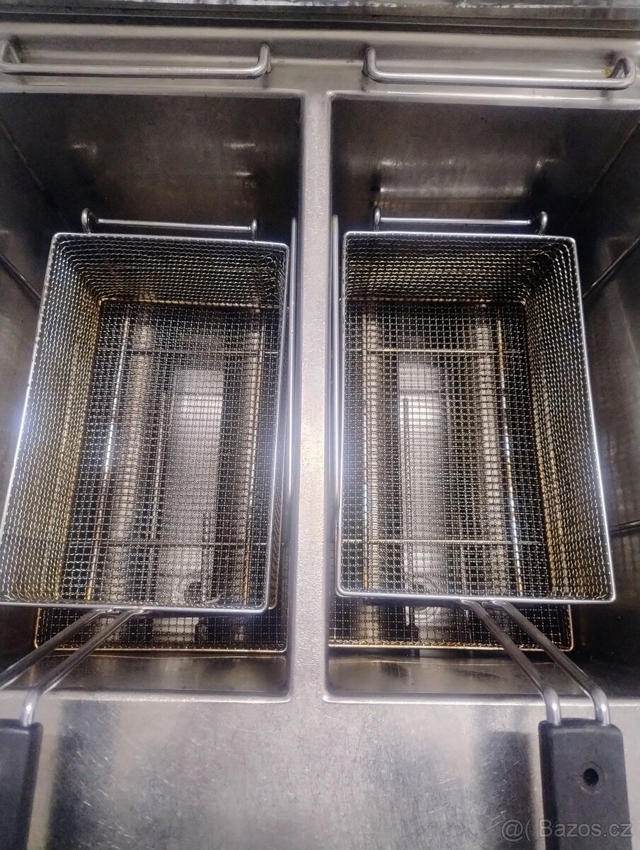 Plynová dvou fritéza - 3