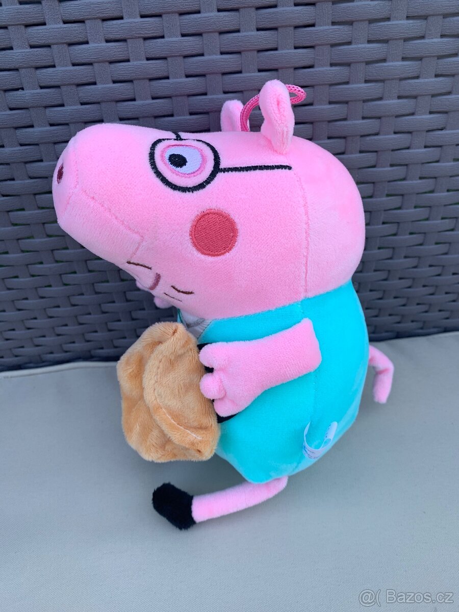 Nový plyšový Peppa pig - prasátko Peppa 25cm - 3