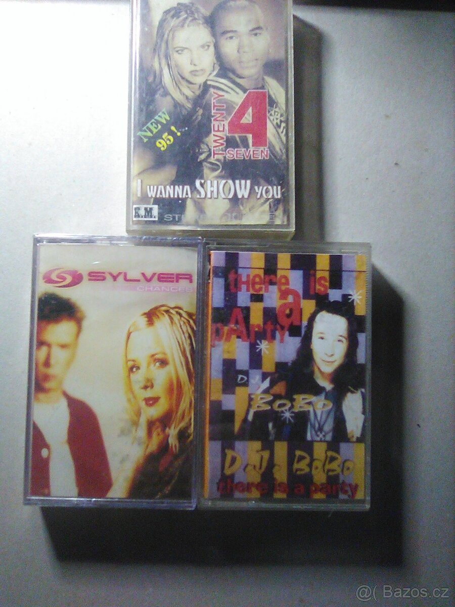 Zahraniční taneční MC kazety - 3