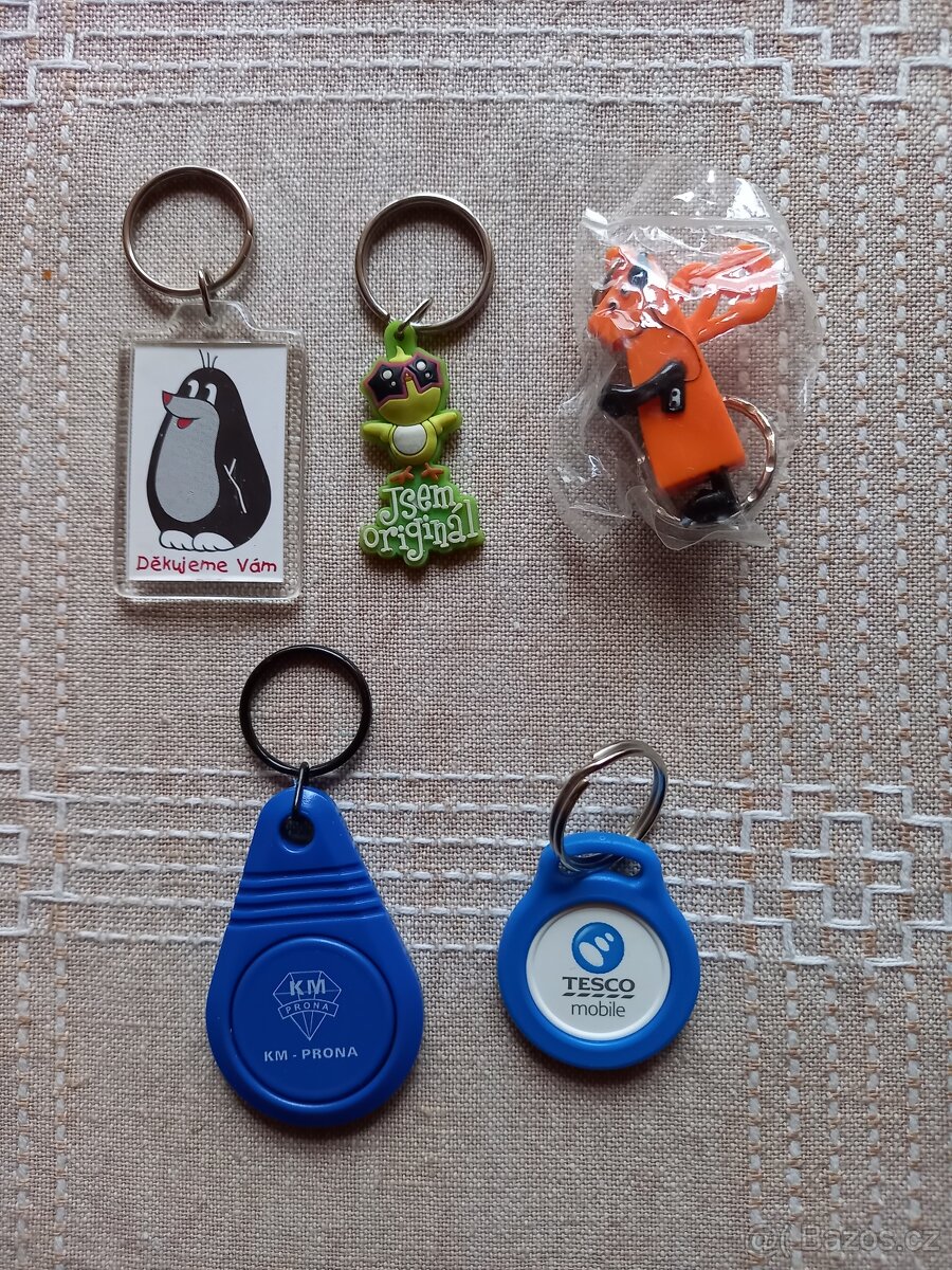 Mix přívěsků na klíče - 3