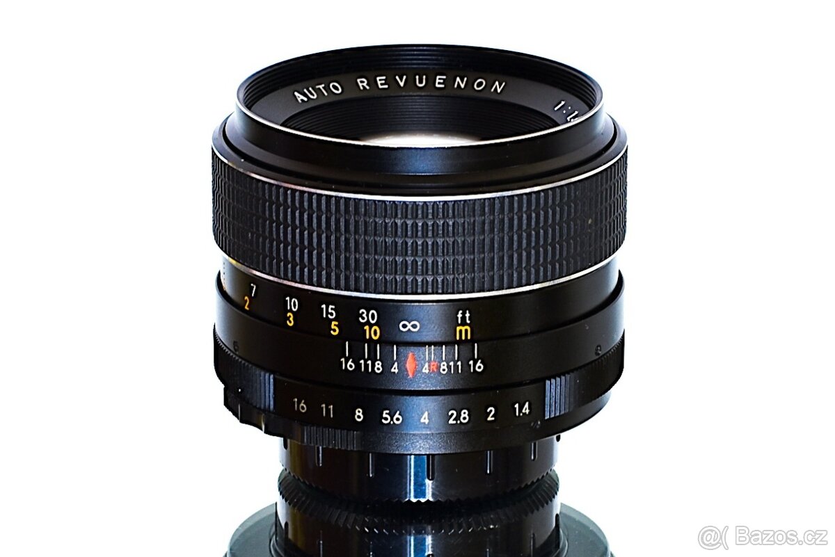 Revuenon auto 1,4/55 M42 TOMIOKA TOP STAV - 3