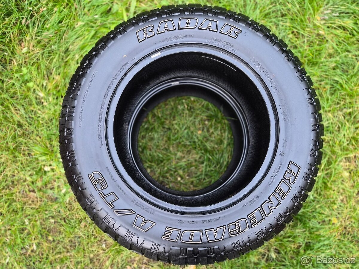 2x A/T (zimní) pneu Radar Renegade A/T5 - 265/65 R18 - 95% - 3