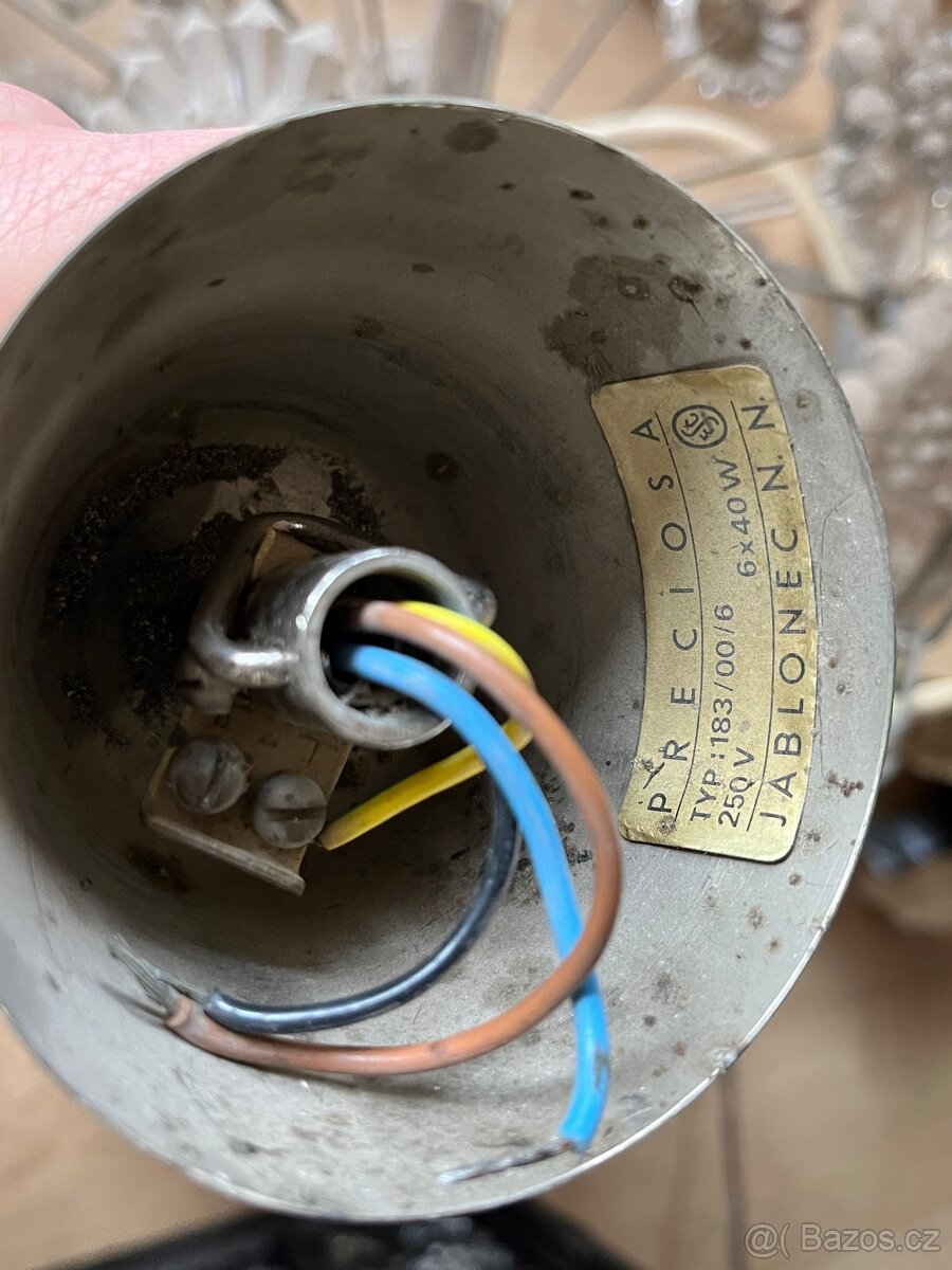 Retro brusel lustr pampeliška/sputnik - 3