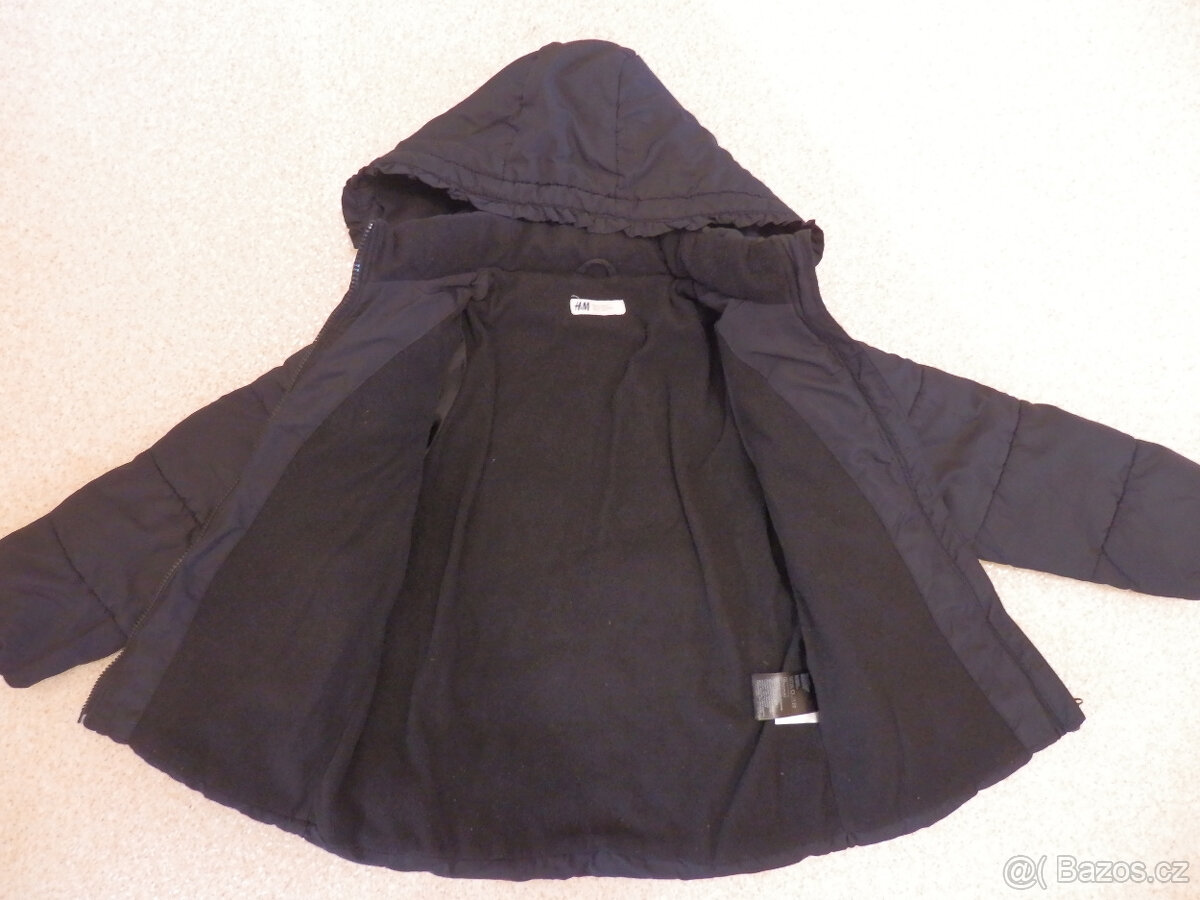 Teplá zimní bunda vel. 134 - 3