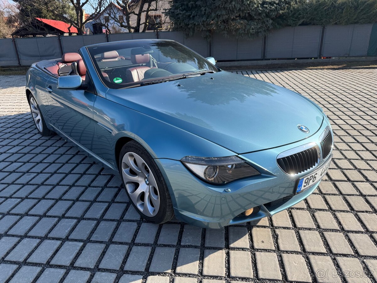 BMW 630i cabrio manuál - 3