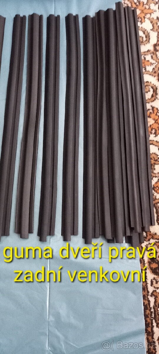 Wartburg gumy dveří - 3