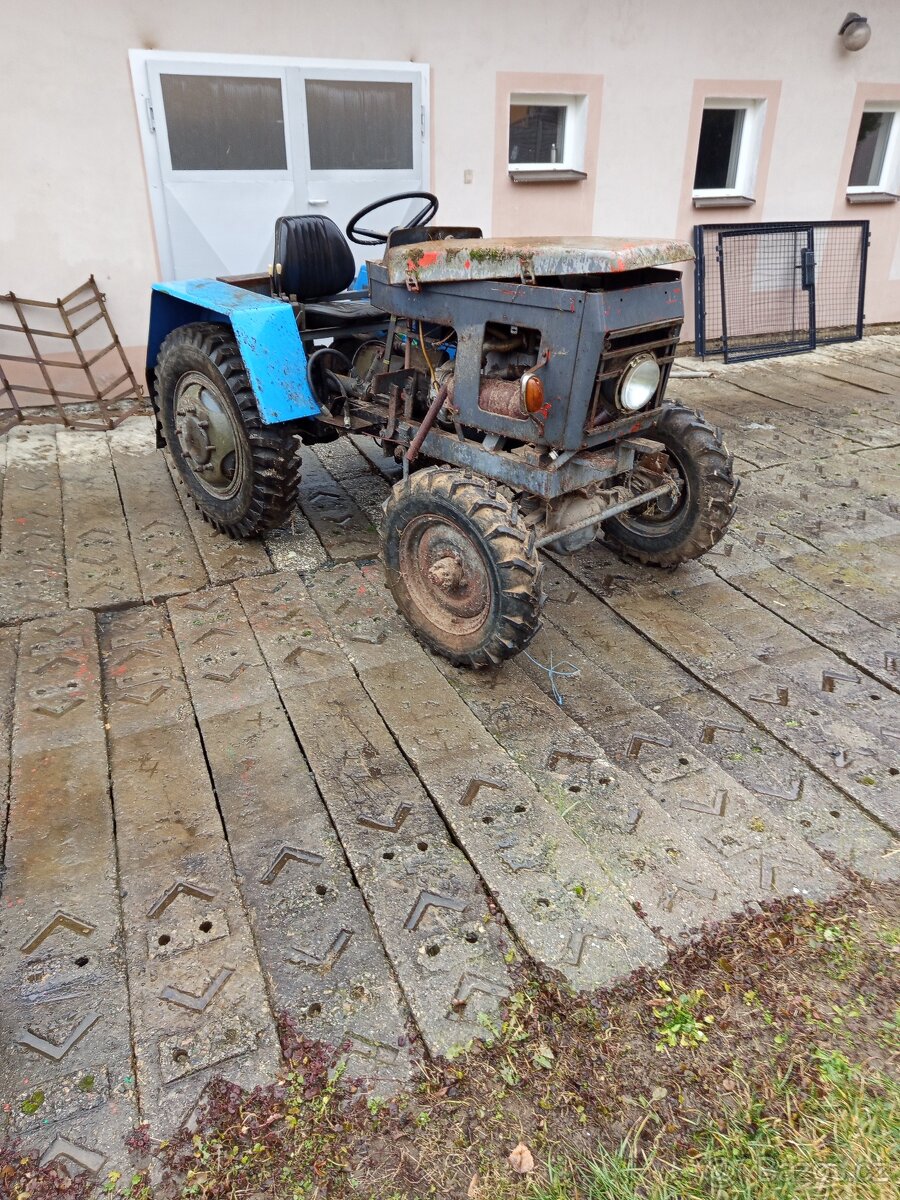 Malotraktor domácí výroby - 3