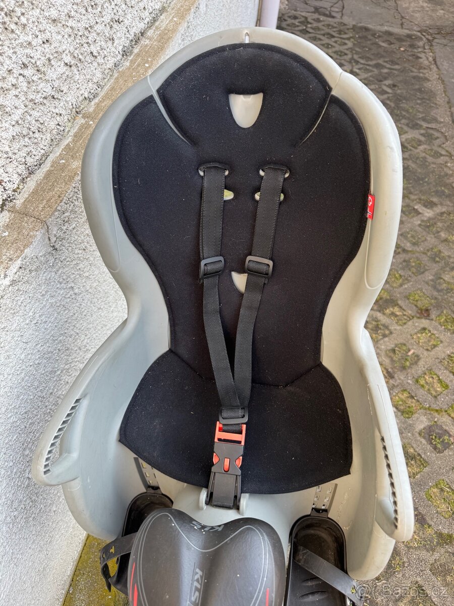 Dětská cyklosedačka Hamax + 2× adaptér na kolo - 3