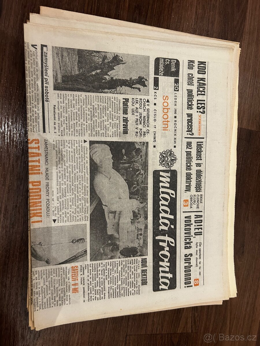 Sbírka novin od 17.listopadu 1989 - 3