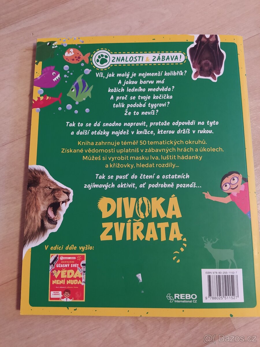 Kniha Objevujeme úžasný svět - divoká zvířata - 3
