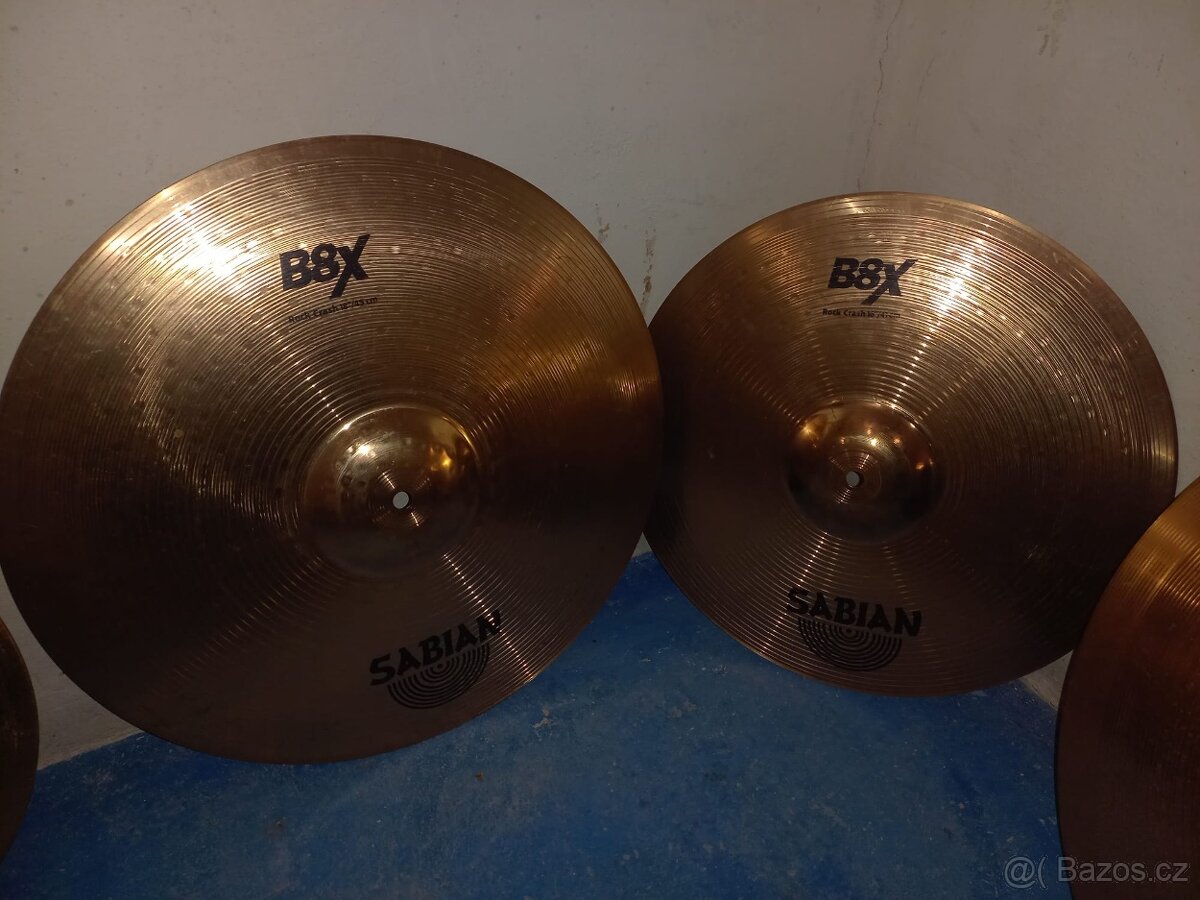 Sada činelů Sabian Bronze B8 + B8X - 3