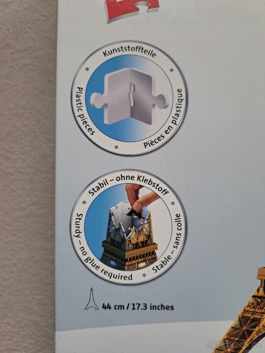 3D puzzle Eiffelovka - 3