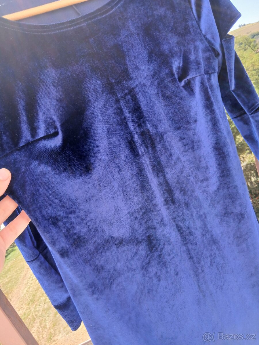 Velurové šaty - 3