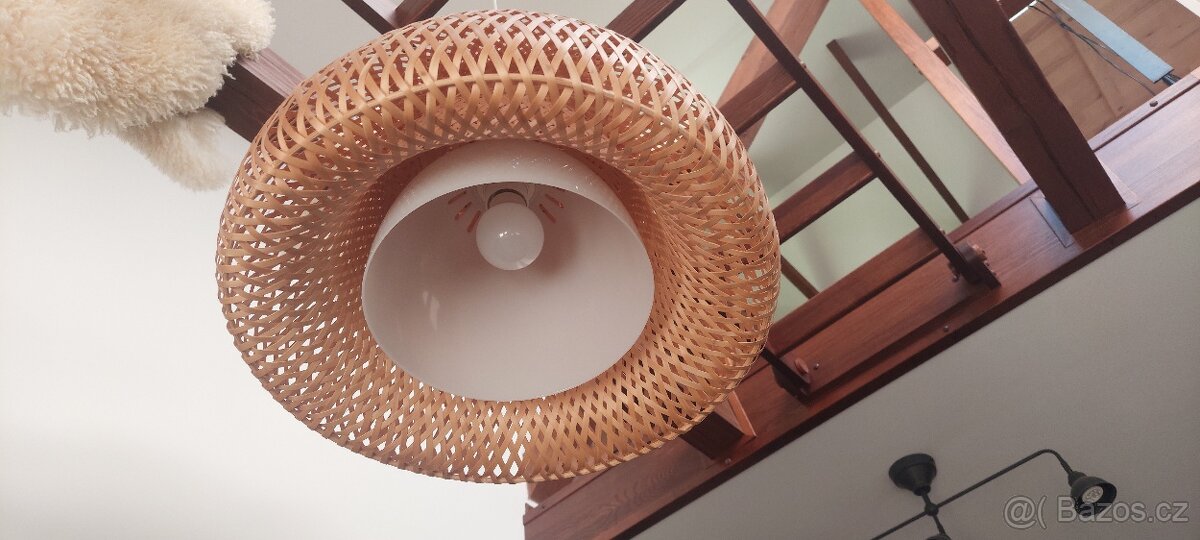 Závěsné svítidlo bambus - 3