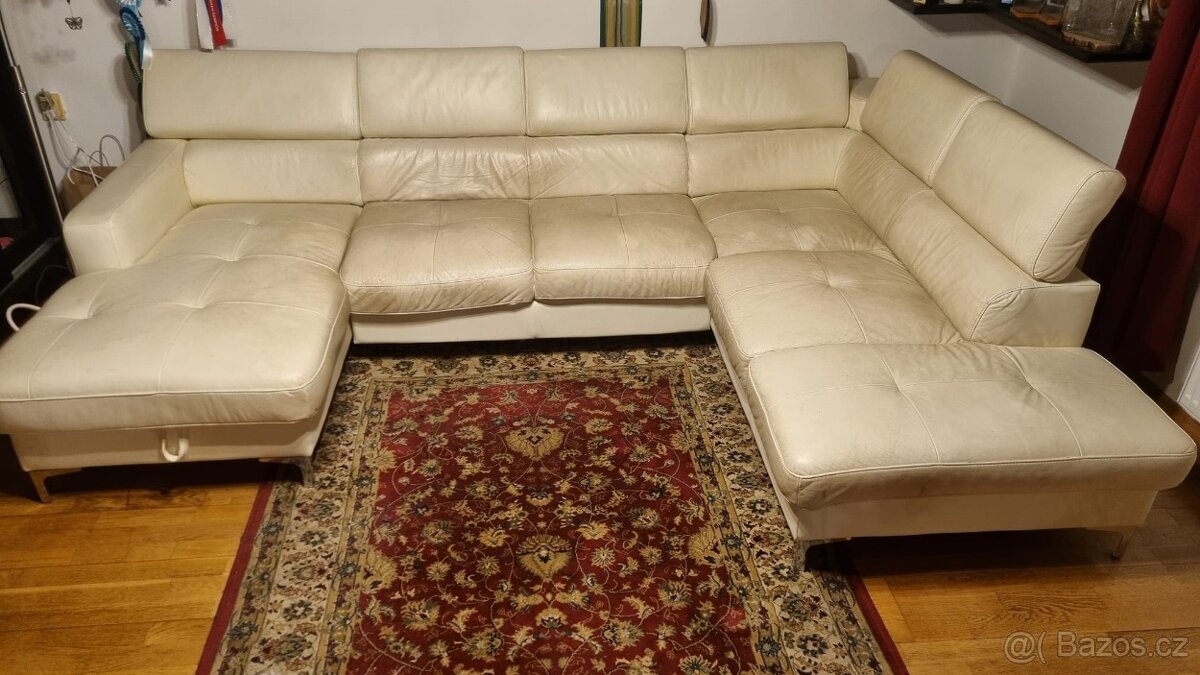 Prodám koženou sedací soupravu - 3