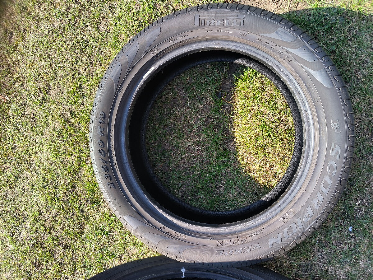 4 letní pneu 235/50/19 PIRELLI - 3