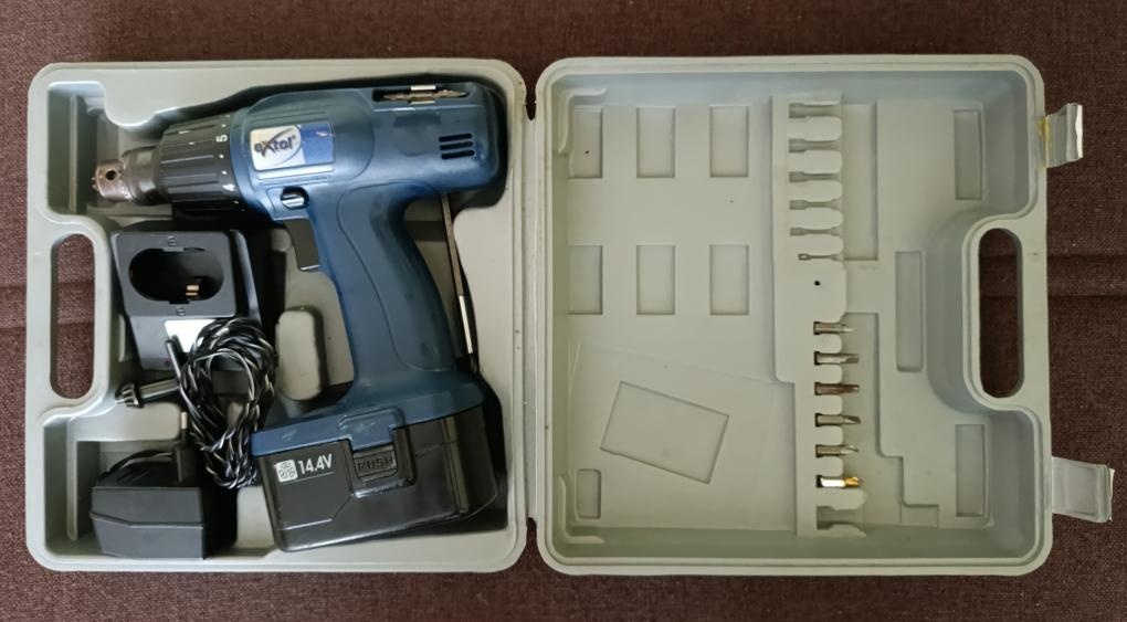 aku vrtačka EXTOL 14,4V - 3
