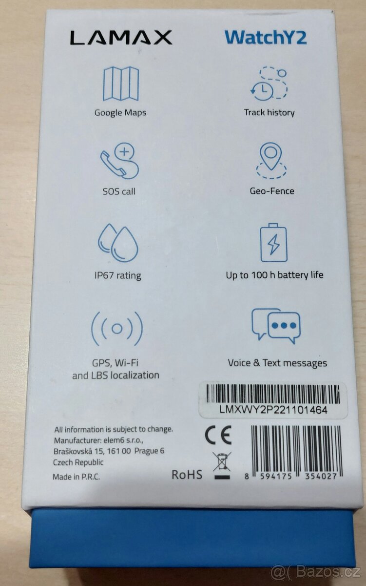 Dětské volací hodinky Lamax Watch Y2 - 3