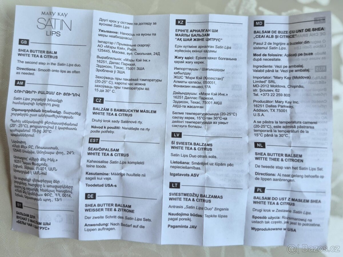 Balzám s bambuckým máslem White Tea & Citrus - 3