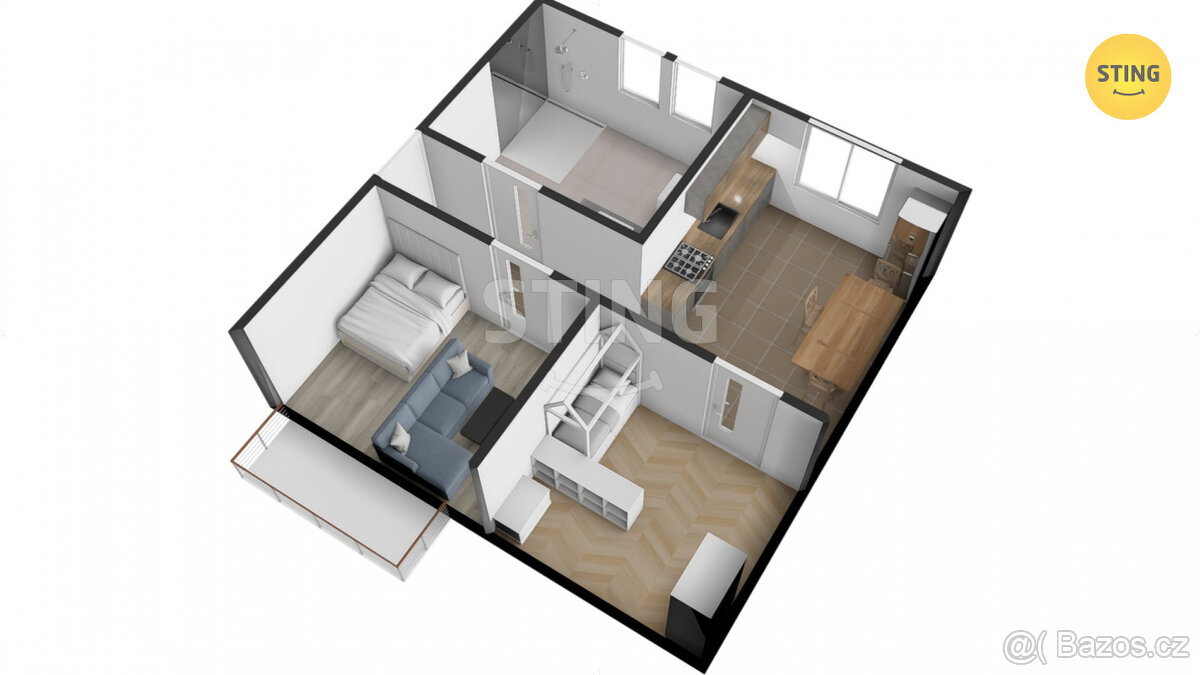 Byt 2+1, Zborovského, 133881 - 3