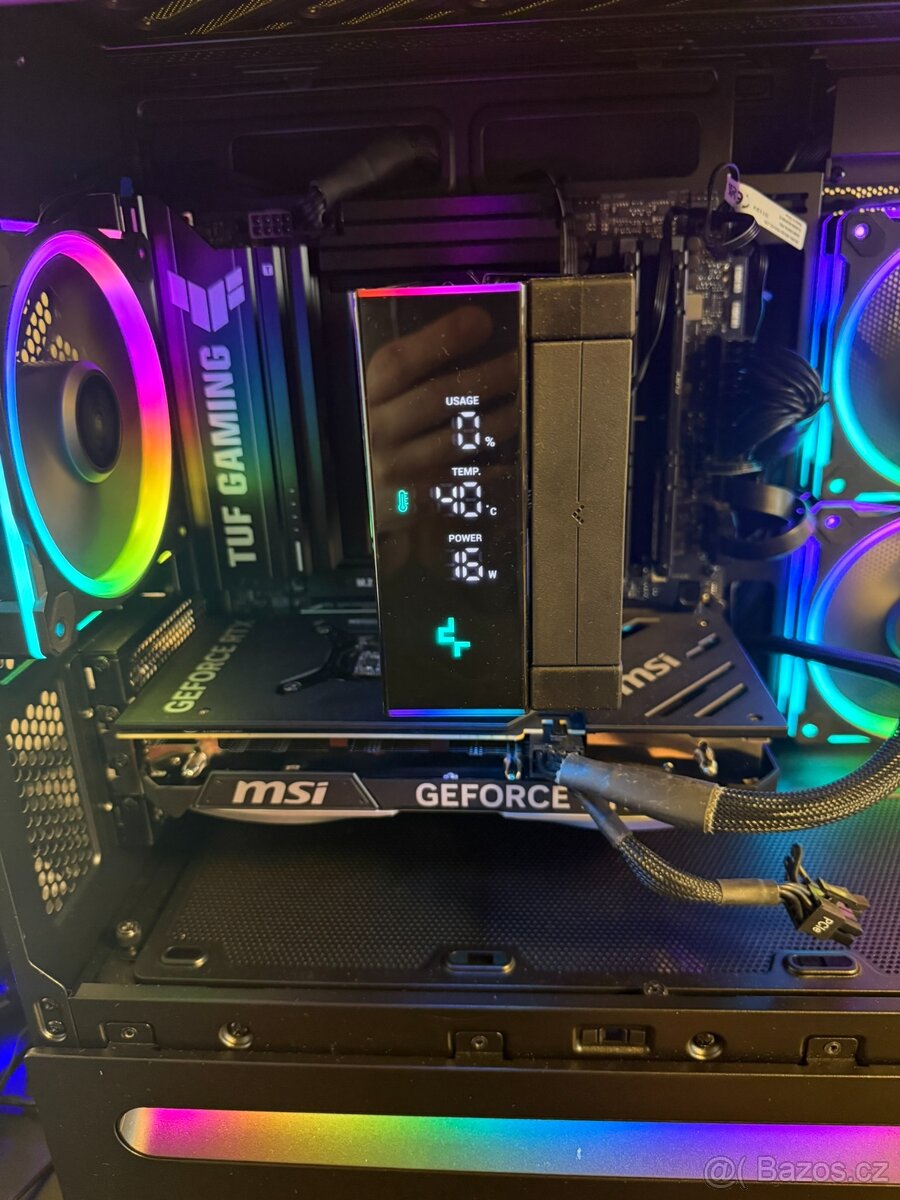 Herní PC RTX 4070 12Gb/Ryzen 5 9600x AM5/ DDR5 16gb/1TB SSD - 3