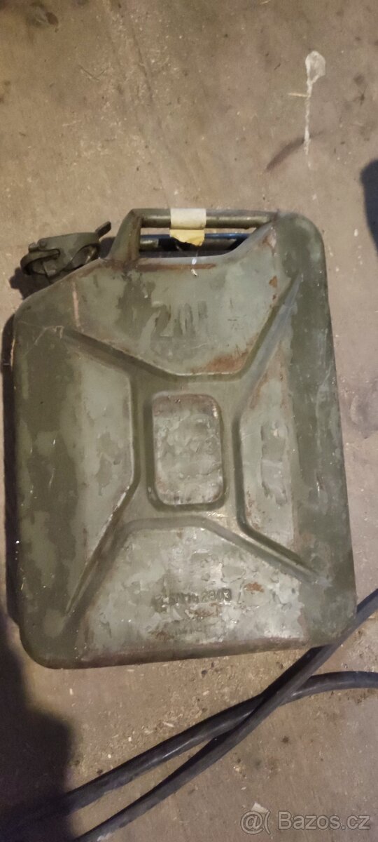 Plechové kanystry 20l - 3