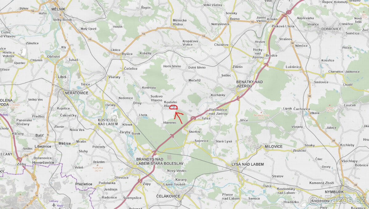 Prodám ornou půdu na k.ú. Kostelní Hlavno - 3