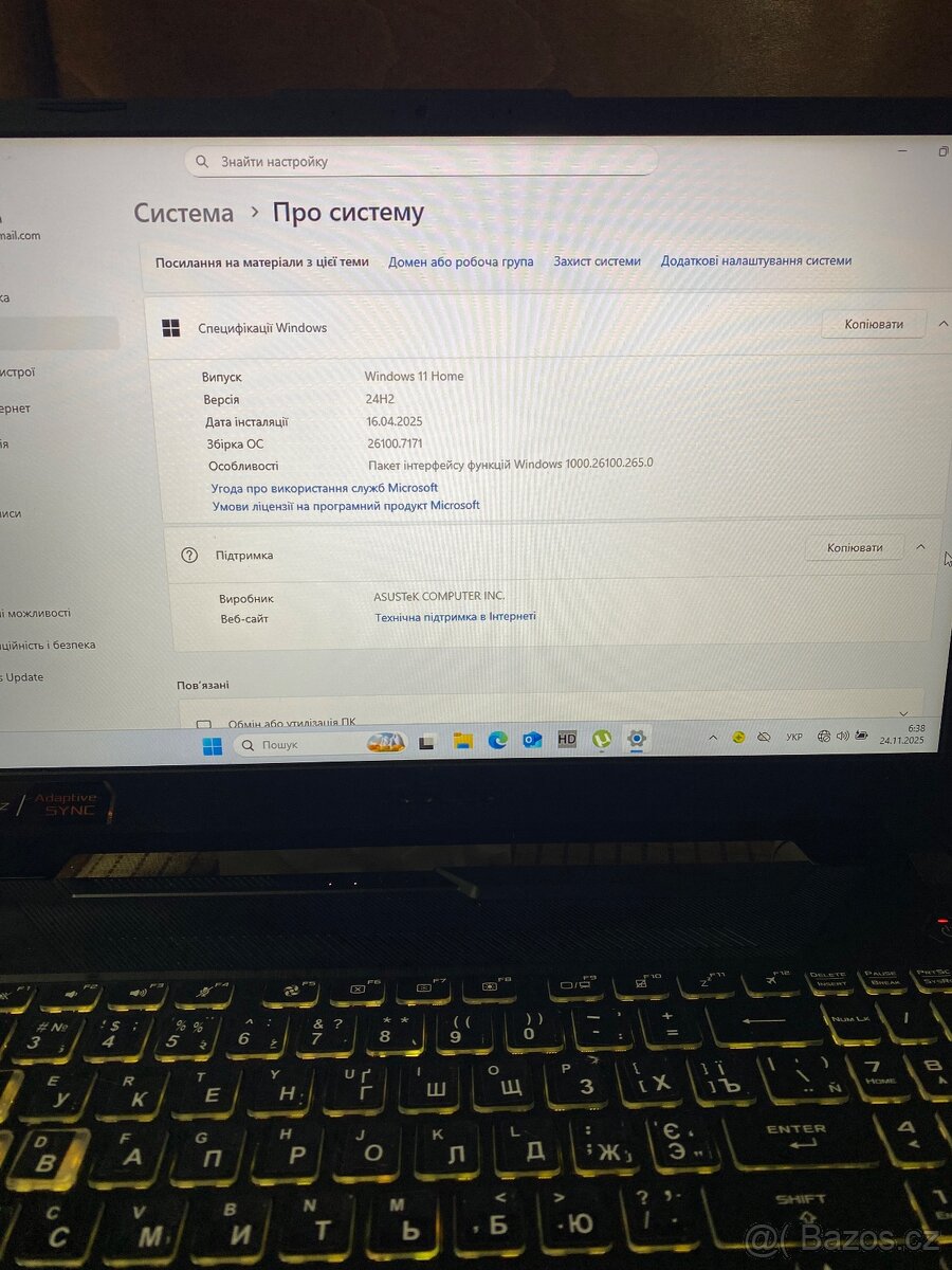 Asus TUF Gaming F15 - 3