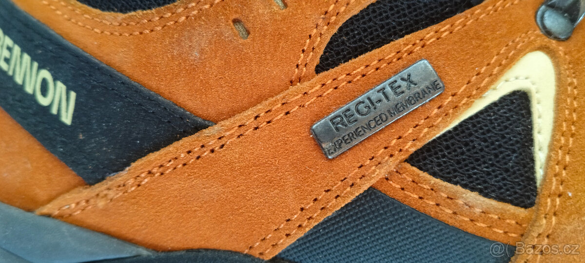 Obuv polobotka treková s membránou EMPERADO ORANGE LOW - 3