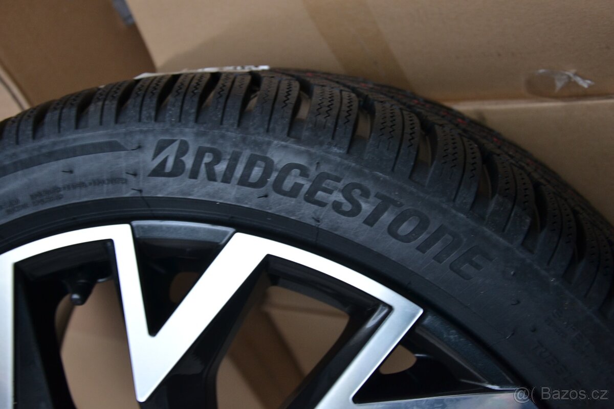 Nová zimní Alu sada Škoda Superb III, IV 235/40 R19 Bridg. - 3