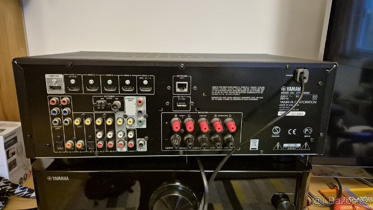 Yamaha htr-4066 receiver 5.1, spotify, DLNA - 3