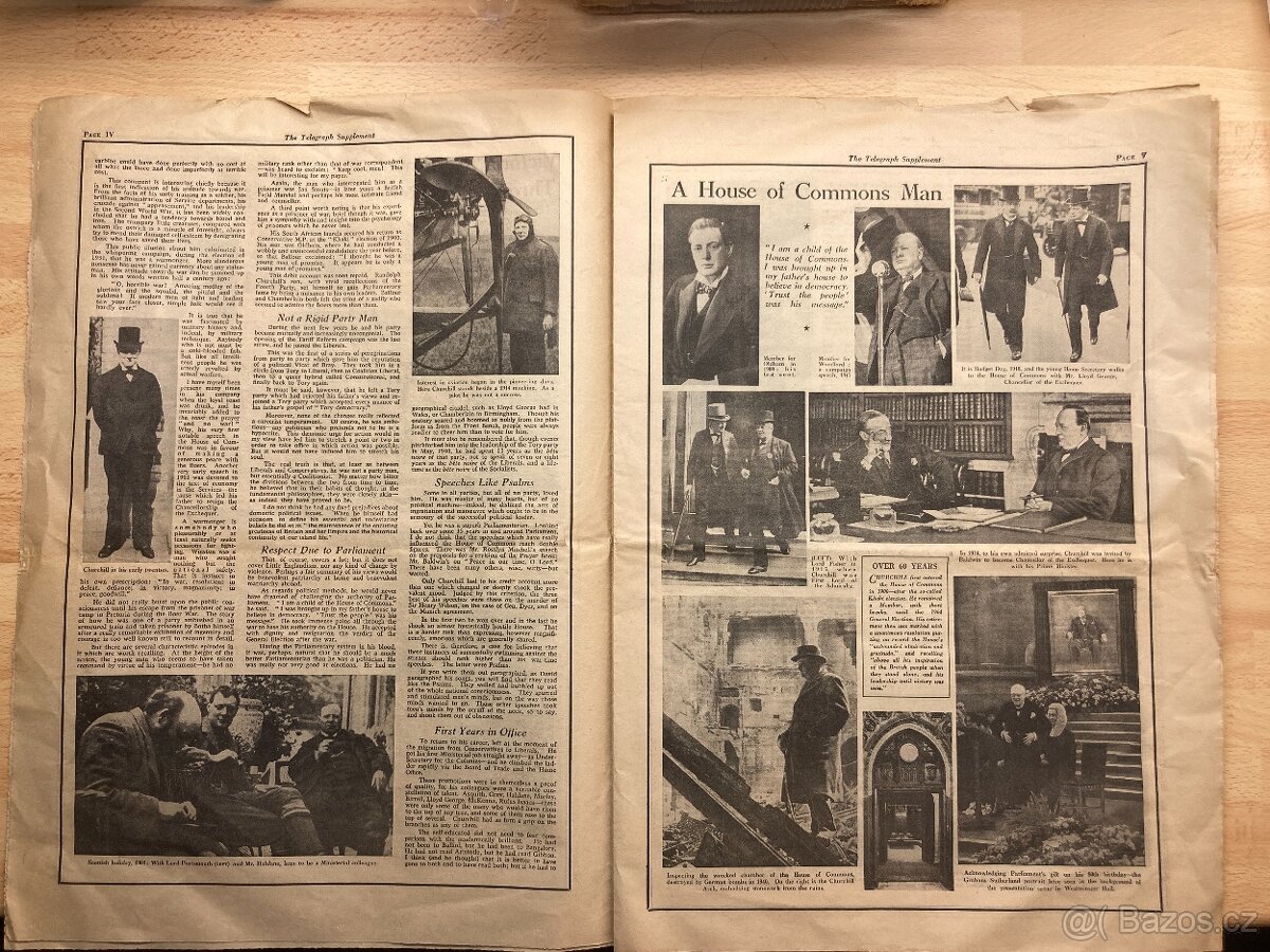 Winston Churchill - The Daily Telegraph 25. ledna 1965 - 3