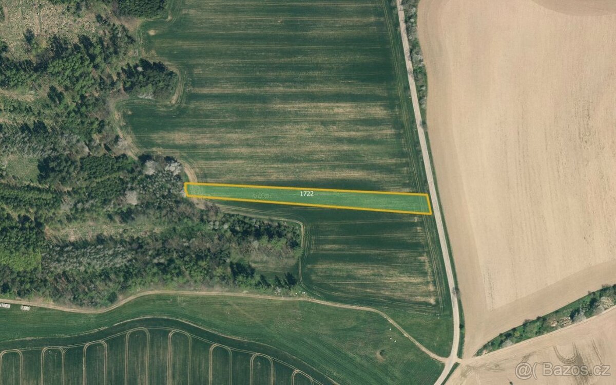 Zemědělská půda, prodej, Daměnice, Načeradec, Benešov - 3