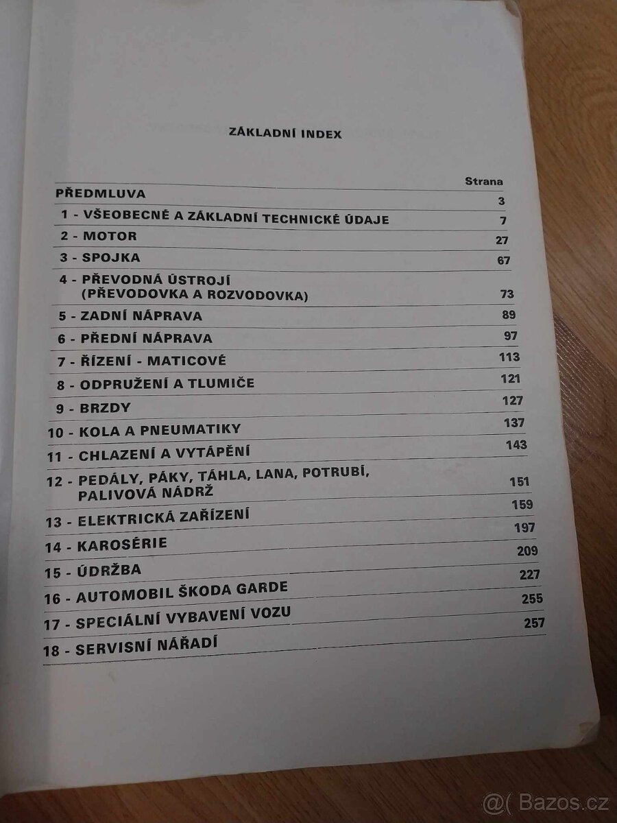 Dílenská příručka - Škoda 105 - 120 - 3