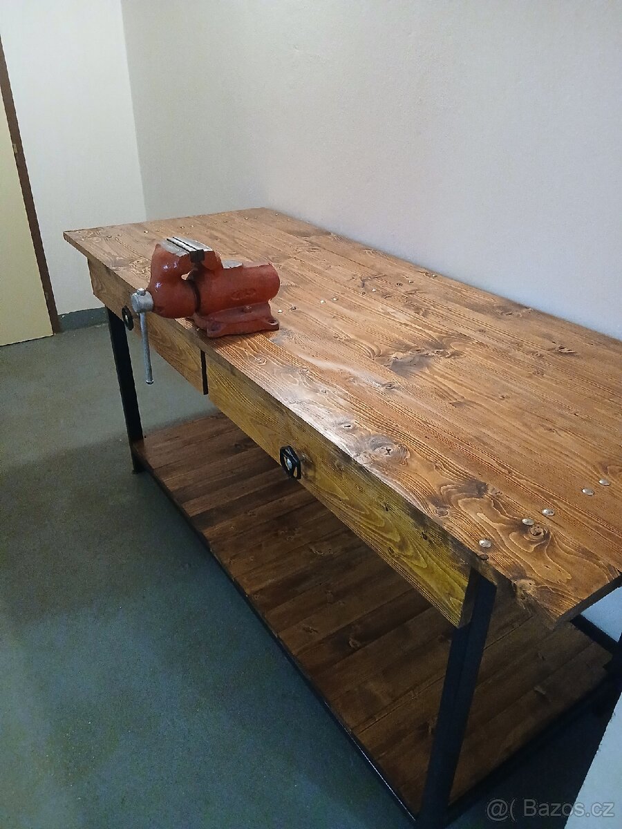 Masivní dílenský ponk - 3