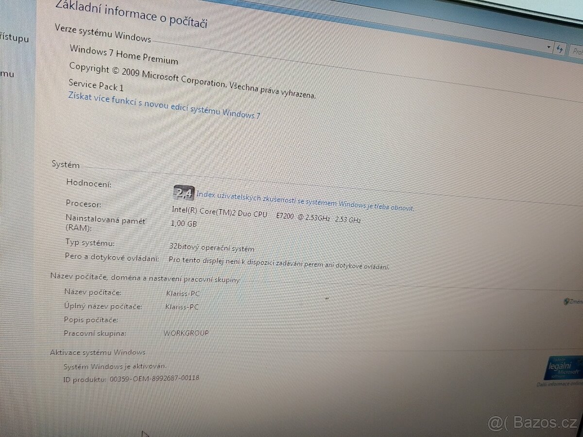 Stolní počítač s příslušenstvím - 3