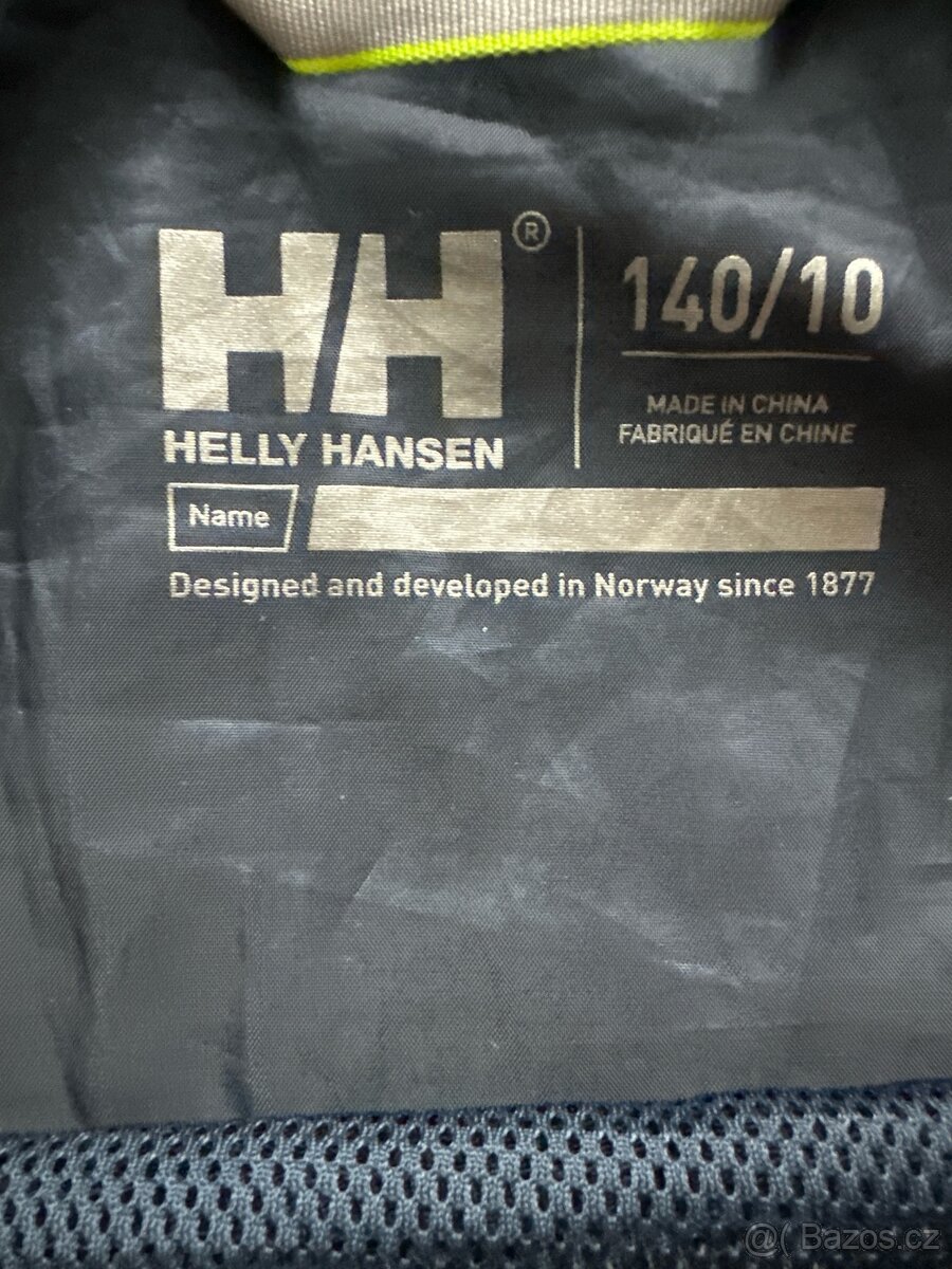 Bunda Helly Hansen K Shelter jacket vel 140 - 3