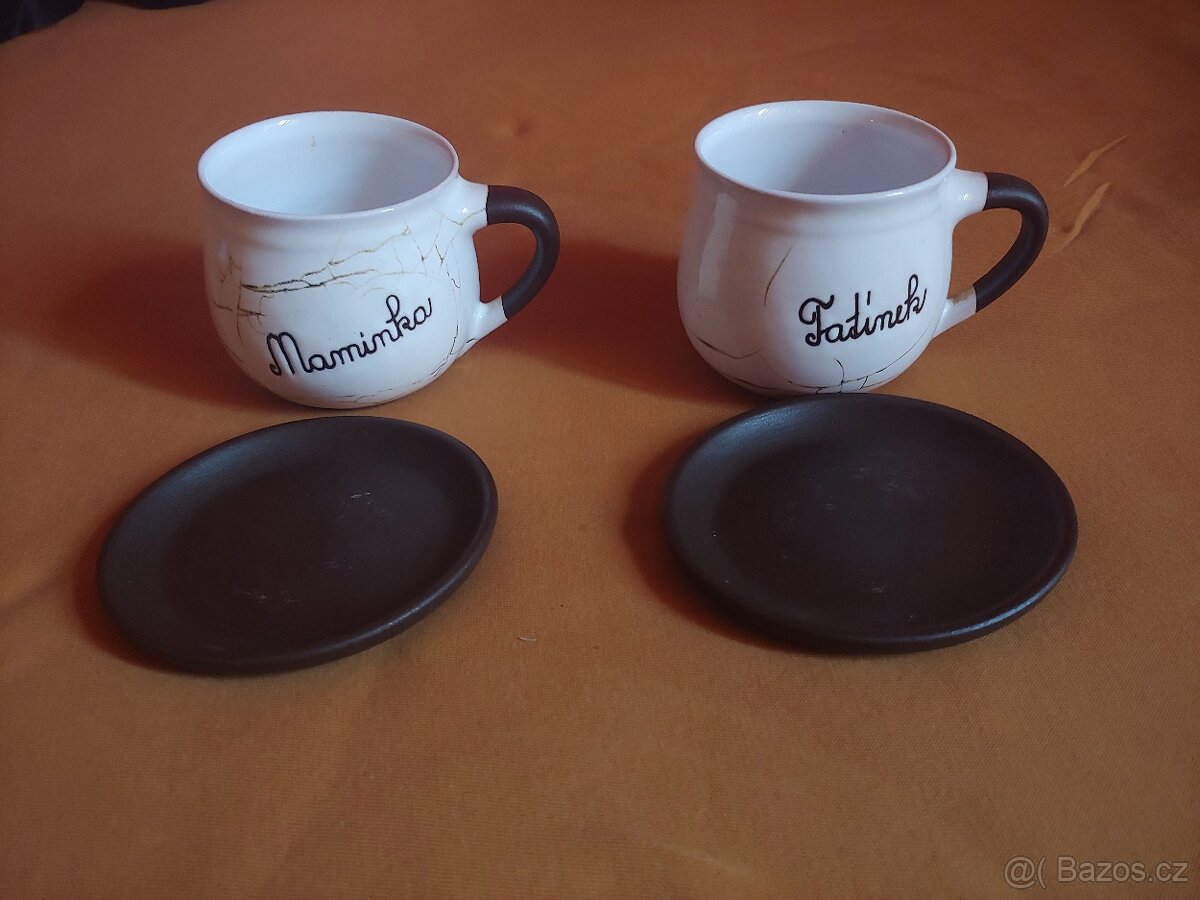 Krasne nove dva (i darkove) keramicke hrnky - 3