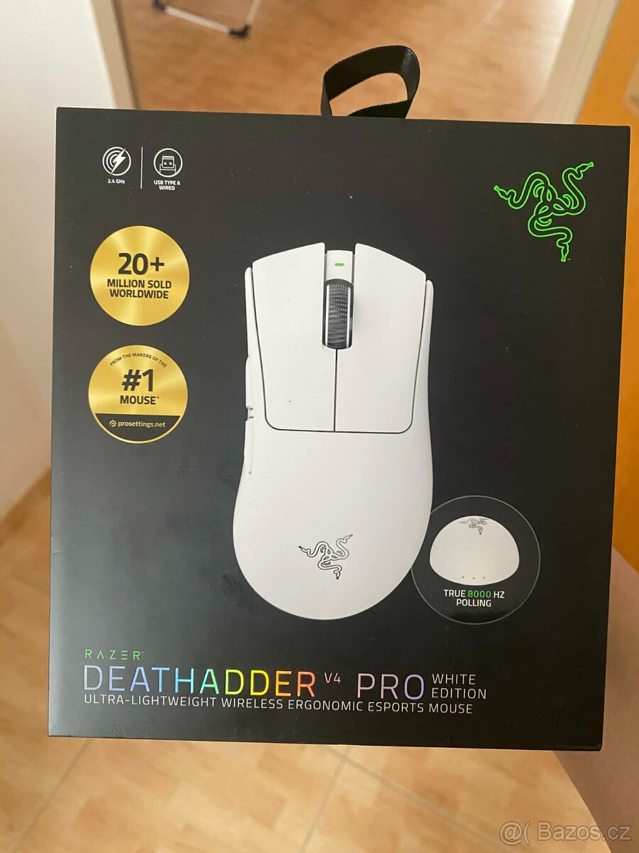 Razer DeathAdder V4 Pro - White - 3