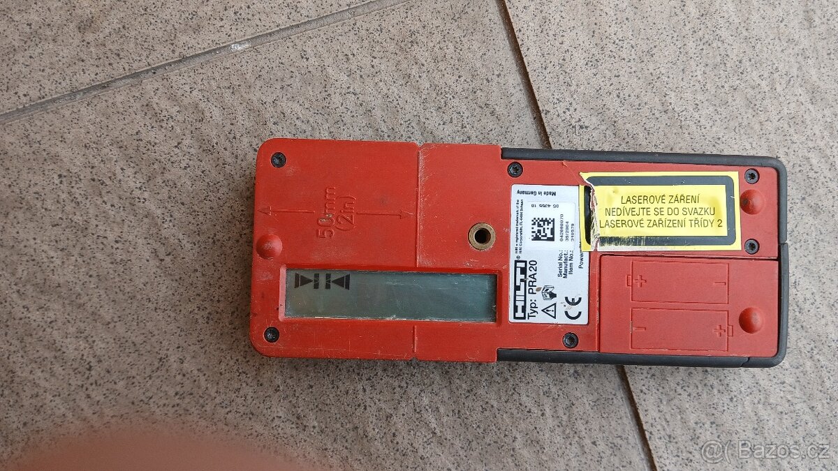 Laserový příjmač Hilti - 3