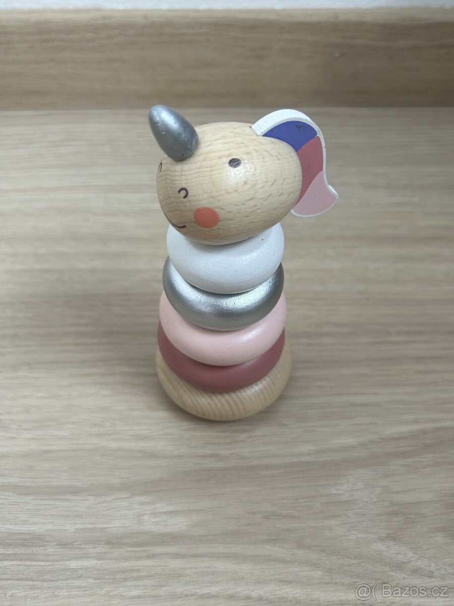 Dřevěná hračka - jednorožec - 3