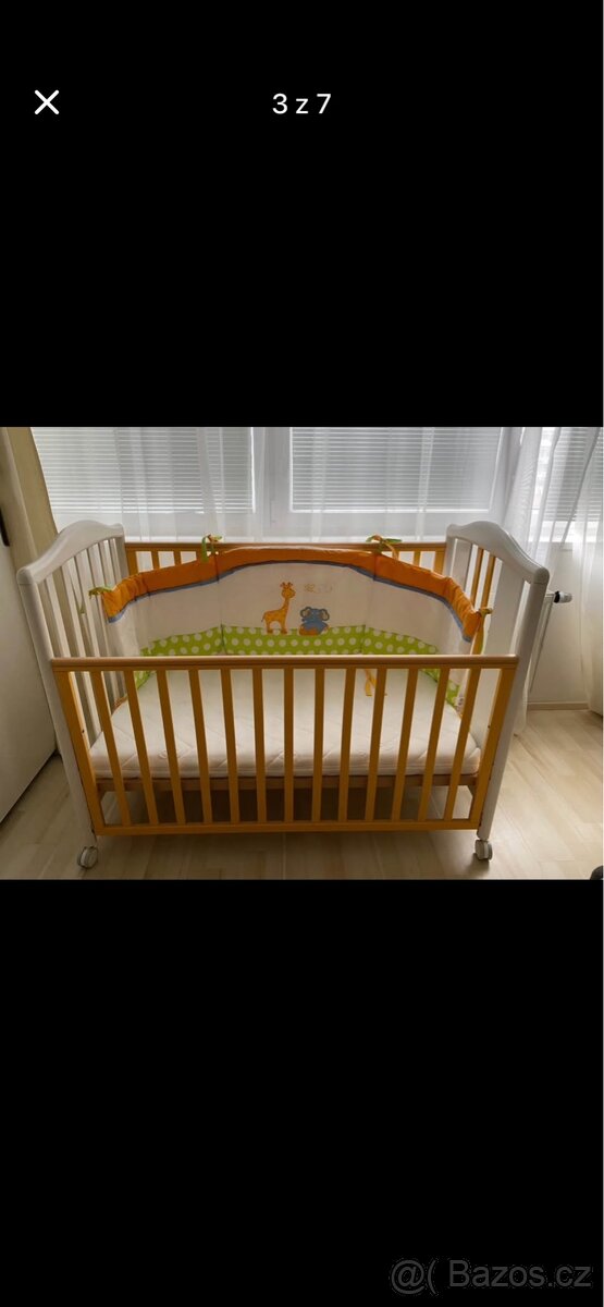 Dětská dřevená postýlka italské značky Pali - 3