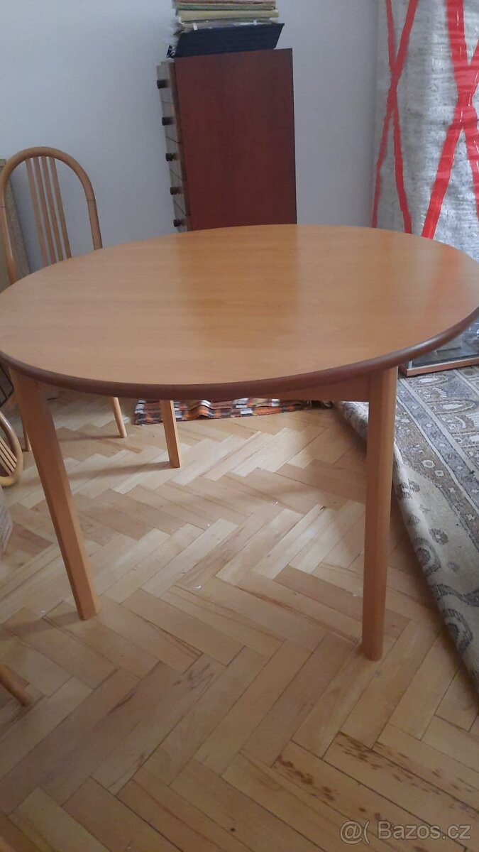 Stůl rozkládací kulatý - 3