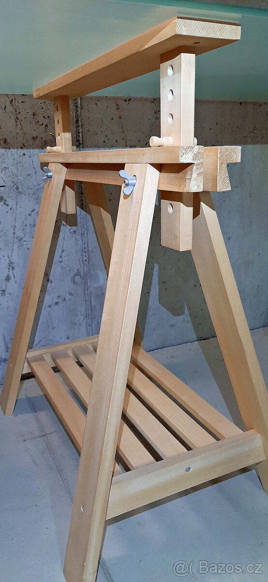 Ikea stůl skleněný design - 3