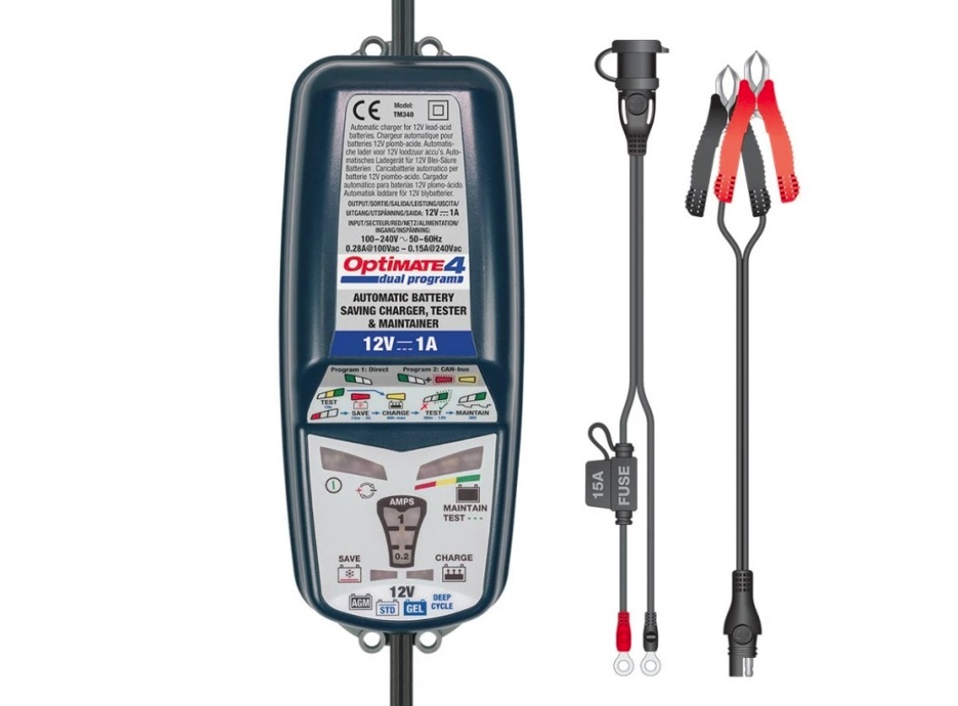 TECMATE nabíječka OPTIMATE 4 Dual Program - 3