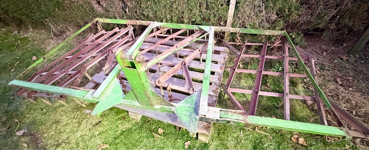 brány za traktor, malotraktor 3m - 3