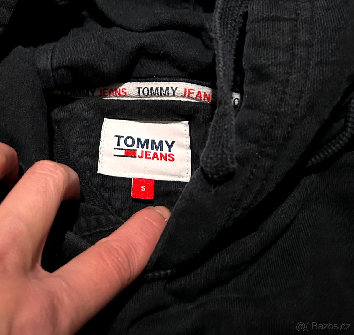TOMMY HILFIGER PÁNSKÁ BAVLNĚNÁ MIKINA S(S-M) - 3