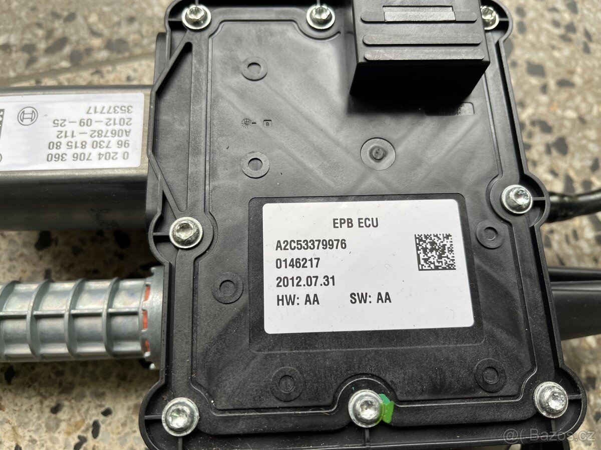 Elektrická ruční brzda Peugeot Citroen - 3