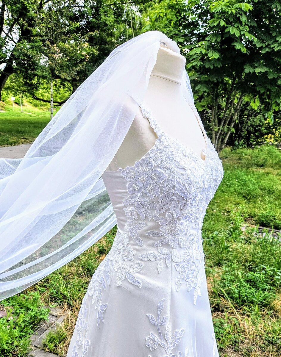 KRAJKOVÉ svatební šaty LERO - 3