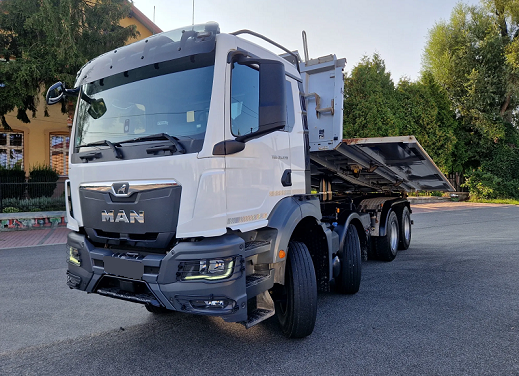 MAN TGS 35.470 8x4 - třístranný sklápěč + Bordmatik - 3
